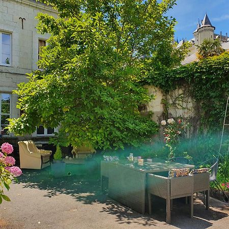 Vue Sur Chateau Et Loire Saumur Zewnętrze zdjęcie